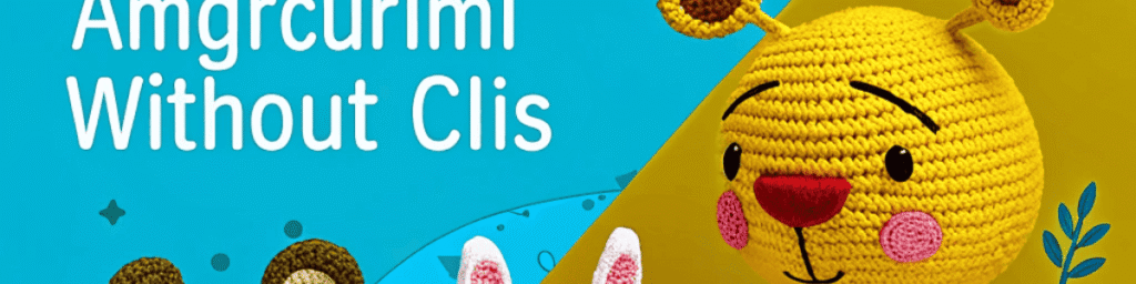 семейство вязаных друзей в уютной композиции