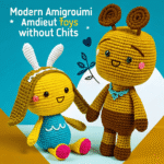 вязаный декор и милые персонажи