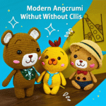 фантазийные персонажи вязаного стиля